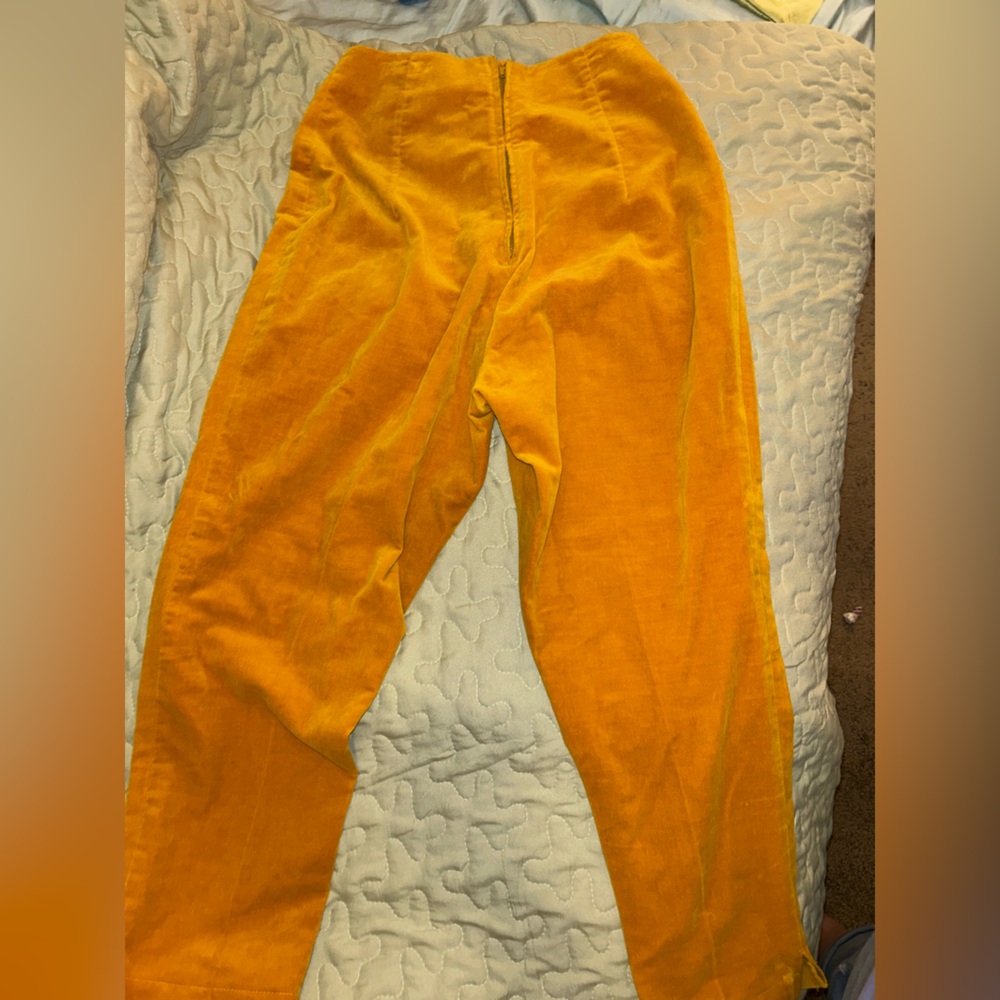 Vintage Velvet Cigarette Pants
